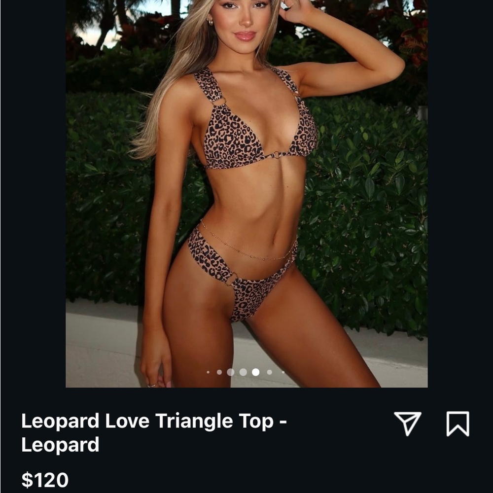 Beach Bunny Leopard Love bikini set - Picture 2 of 5